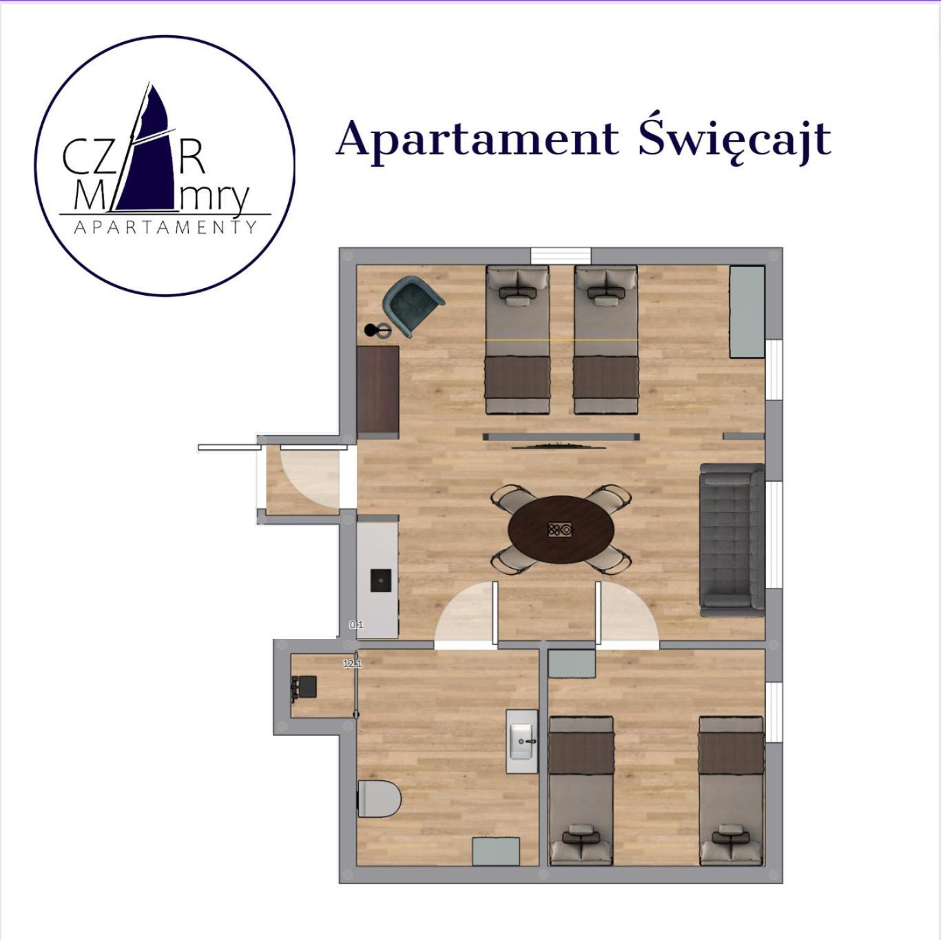 Czar Mamry Apartamenty Węgorzewo Δωμάτιο φωτογραφία